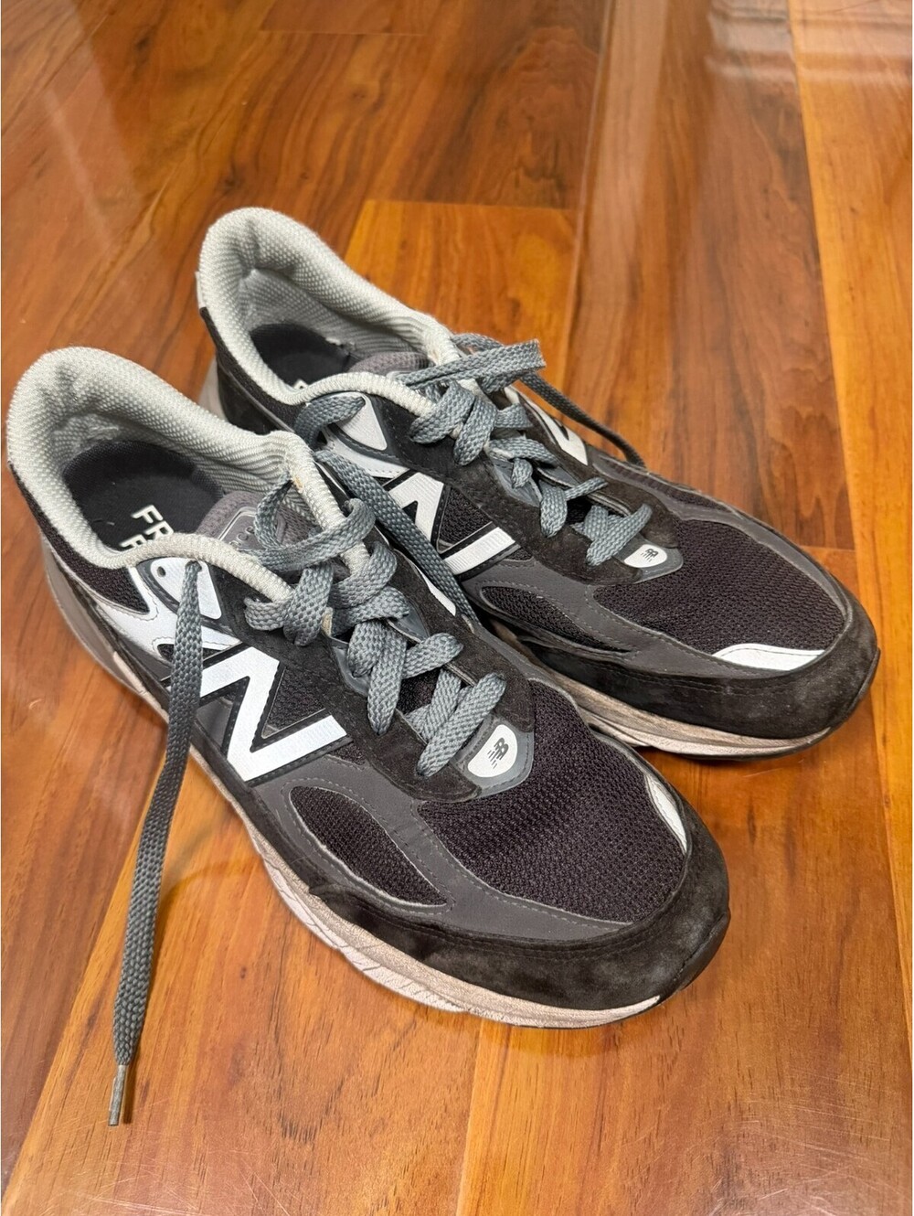 New Balance 990v6 Black Made in USA Men's Size 12 Running Shoes Sneaker M990BK6